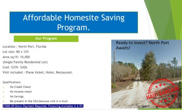 BUSINESS OPPORTUNITY IN REAL ESTATE