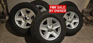 4 RIMS & TIRES  * FOR SALE BY OWNER *