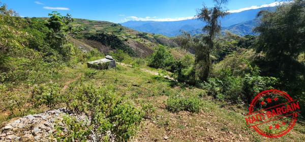 TERRAIN A VENDRE - ZONE: FORT JACQUES, LA MONTAGNE (BELLE VUE)