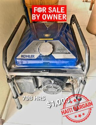 GEGENERATOR - KOHLER 7.5 KW