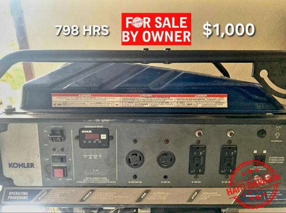 GEGENERATOR - KOHLER 7.5 KW