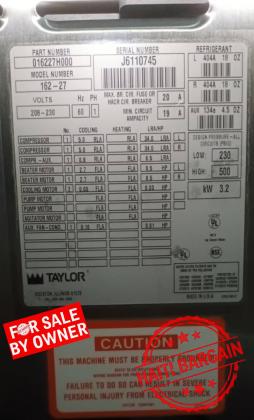 TAYLOR ICE CREAM MACHINE