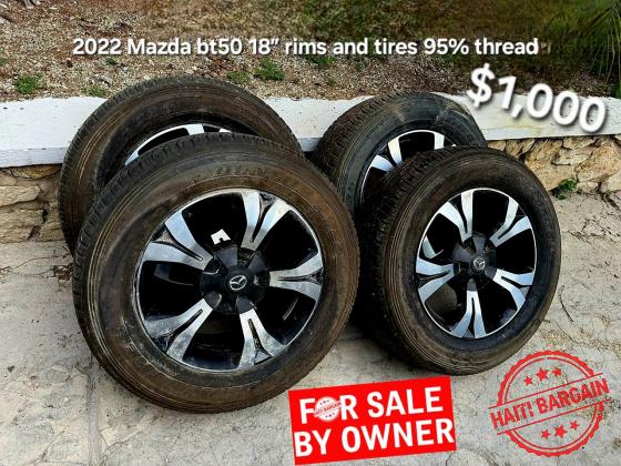 TIRES & RIMS SET  * For Sale By Owner *