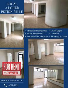 ESPACE COMMERCIAL A LOUER - ZONE: PÉTION-VILLE