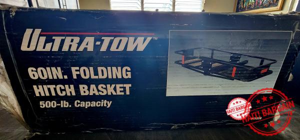 FOLDING HITCH BASKET