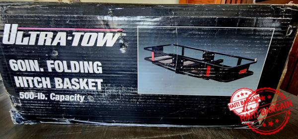 FOLDING HITCH BASKET