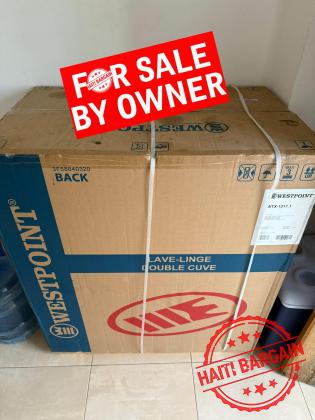 LAVE--LINGE DOUBLE CUVE