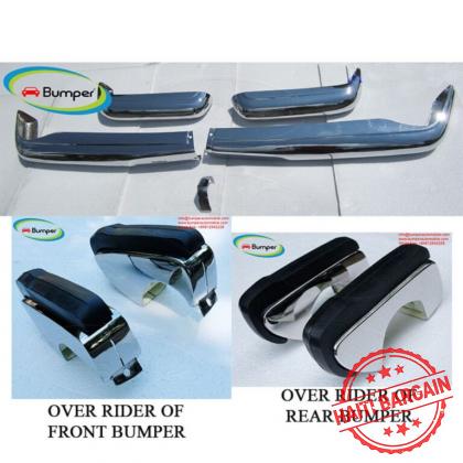 Mercedes Pagode W113 1963  bumpers with overriders