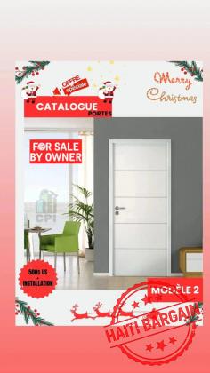 PORTES - CUISINES - CHAMBRE A COUCHER