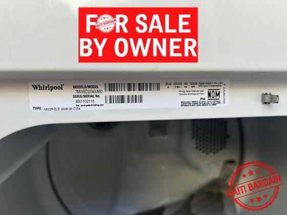 WHIRLPOOL DRYER – FOR SALE BY OWNER