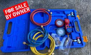 REFRIGERANT GAUGE & HOSES – AC RECHARGE KIT