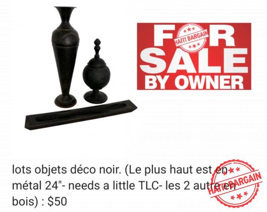 ARTICLES DIVERS * For Sale by OWNER *