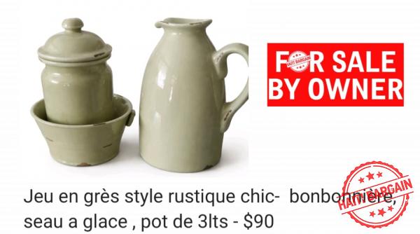 ARTICLES DIVERS * For Sale by OWNER *