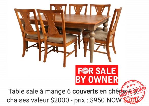 ARTICLES DIVERS * For Sale by OWNER *